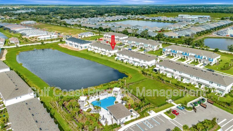 Annual Rental – New 3 Bedroom, 2.5 Bath End Unit Townhome with Garage and Serene Lake Views in Azario, Lakewood Ranch property image