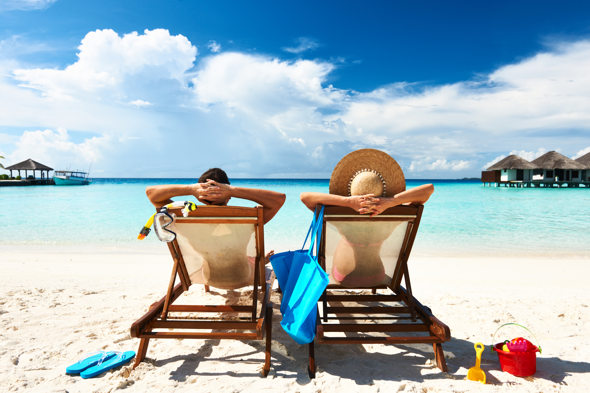 Couple on a beach