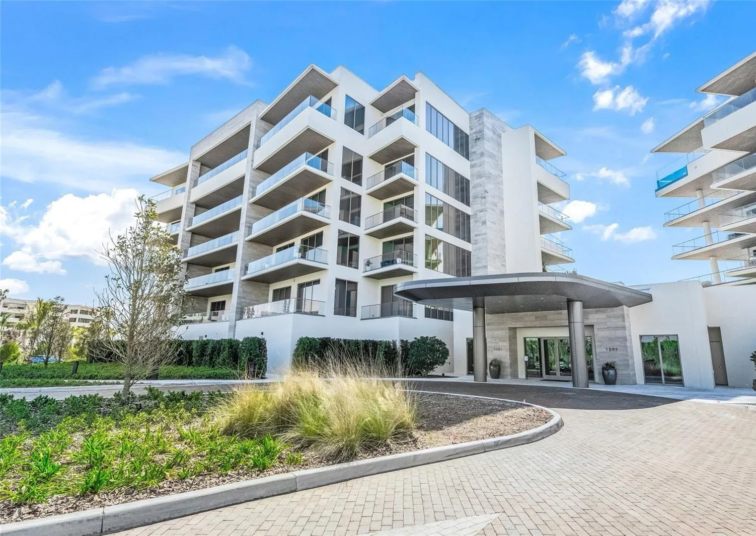 St. Regis Longboat Key Unit 307 living room with Gulf views
